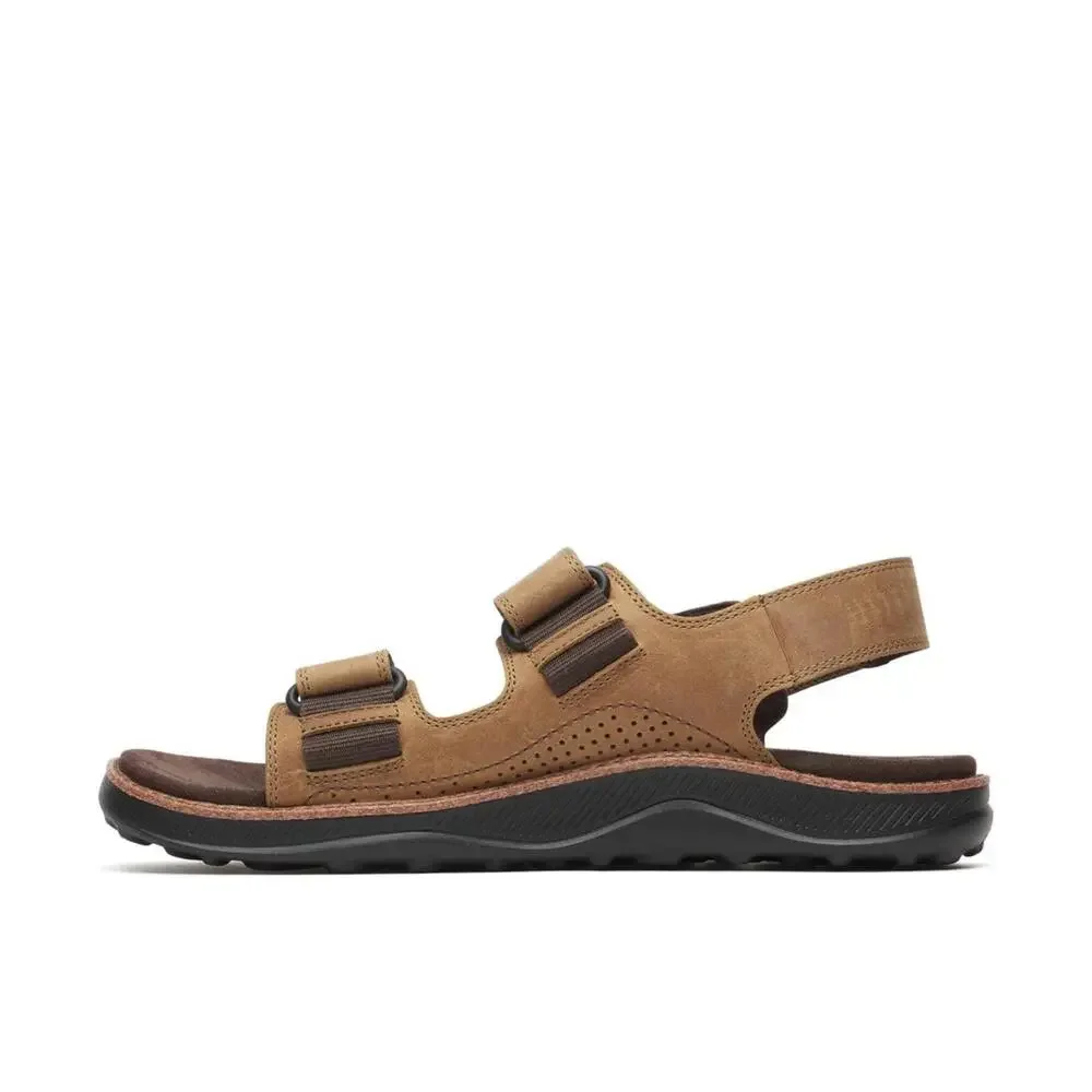 Merrell Cove J00003392 Sandals Mens US 12 Brown Leather Adjustable Strap SHOP698